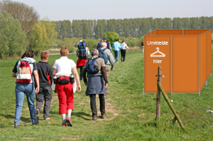 Fournir des vestaires mobiles